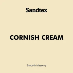 Sandtex® Ultra Smooth Masonry Paint Cornish Cream - 5L -Home Decor Shop 12810395 8524871047185408