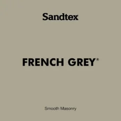Sandtex® Ultra Smooth Masonry Paint French Grey - 5L -Home Decor Shop 12813522 9474871812867713