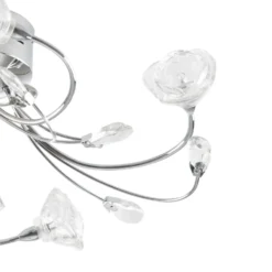 Flora 5 Lamp Semi-Flush Ceiling Light 11 Flora 5 Lamp Semi-Flush Ceiling Light -Home Decor Shop 12815958 9034938641777352