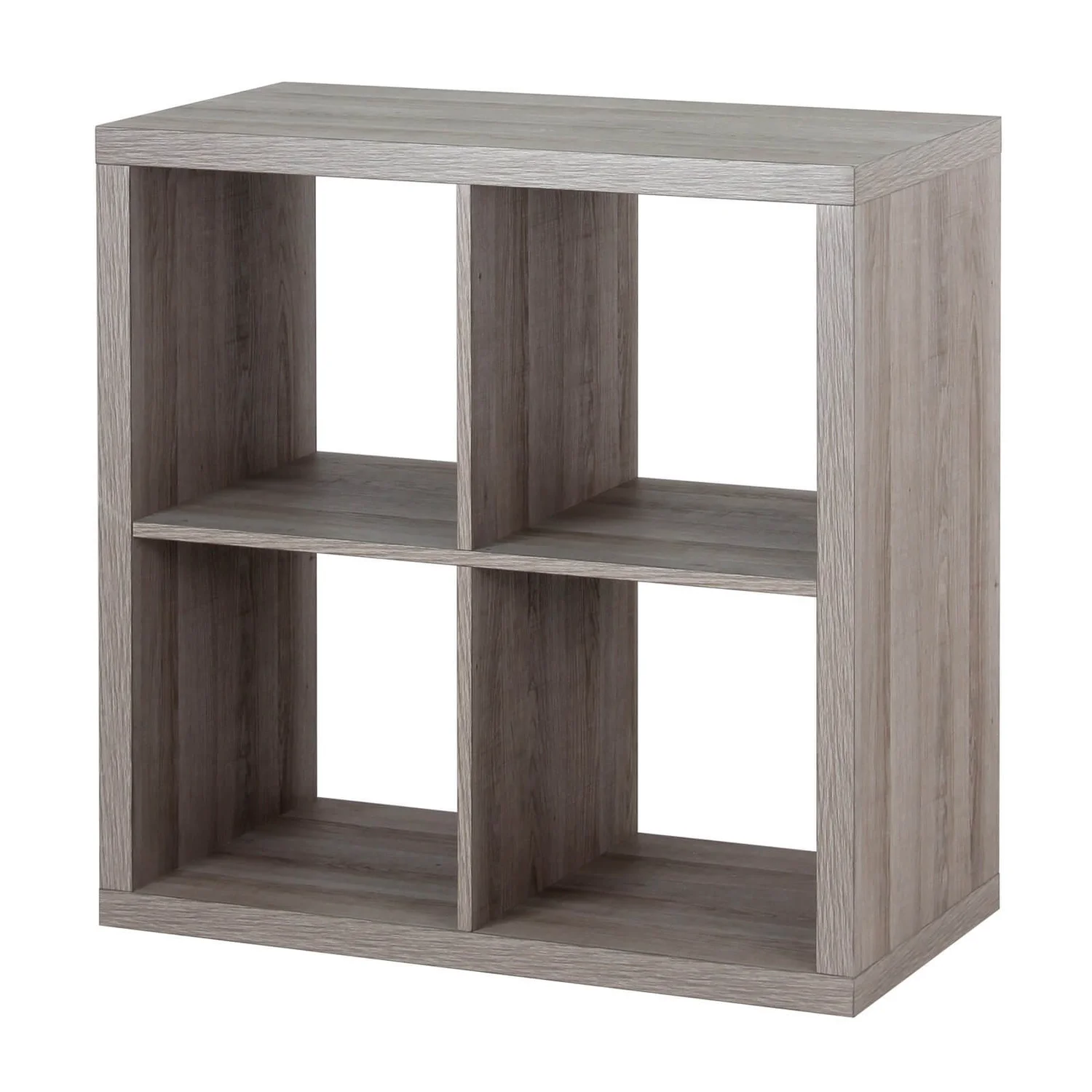 Clever Cube 2x2 Storage Unit - Grey Oak 1 Clever Cube 2x2 Storage Unit - Grey Oak