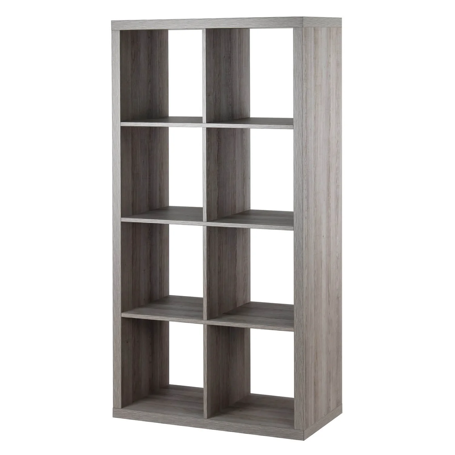 Clever Cube 4x2 Storage Unit - Grey Oak 1 Clever Cube 4x2 Storage Unit - Grey Oak
