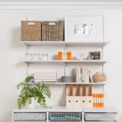 None Single Slot Upright Wall Strip - White - 200cm 5 None Single Slot Upright Wall Strip - White - 200cm -Home Decor Shop 12816015 1244833192911784