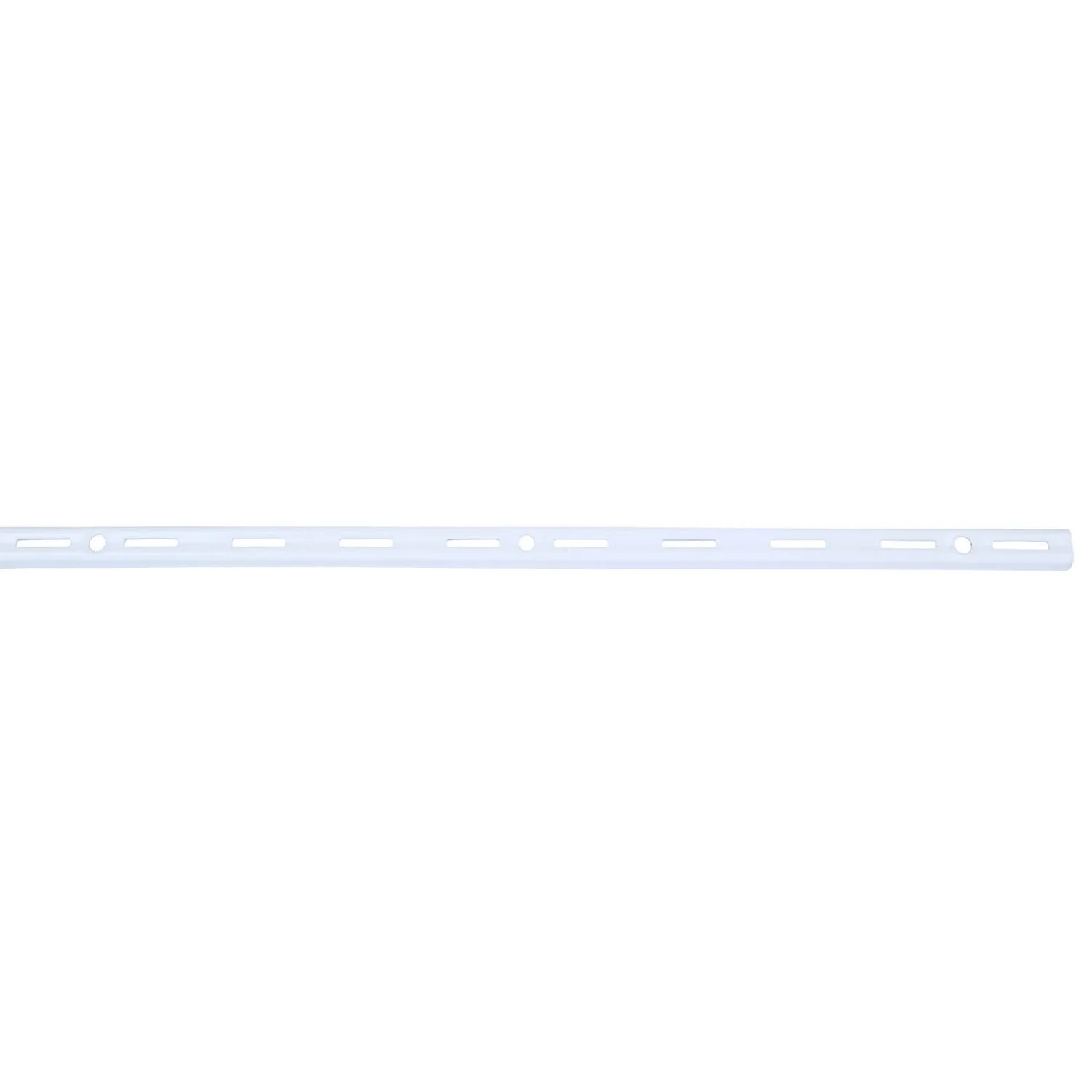 None Single Slot Upright Wall Strip - White - 200cm 1 None Single Slot Upright Wall Strip - White - 200cm