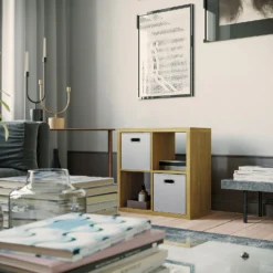 Clever Cube Fabric Insert - Woven Silver -Home Decor Shop 12816126 6534929107265912