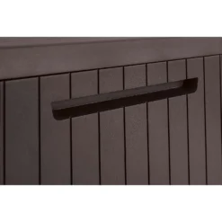Keter City Outdoor Garden Storage Box 113L - Brown -Home Decor Shop 12822290 1714900073814477