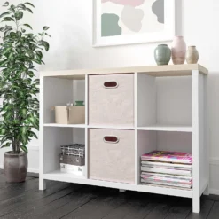 Clever Cube 2x3 Storage Unit With Legs - White -Home Decor Shop 12824157 7975023649243211