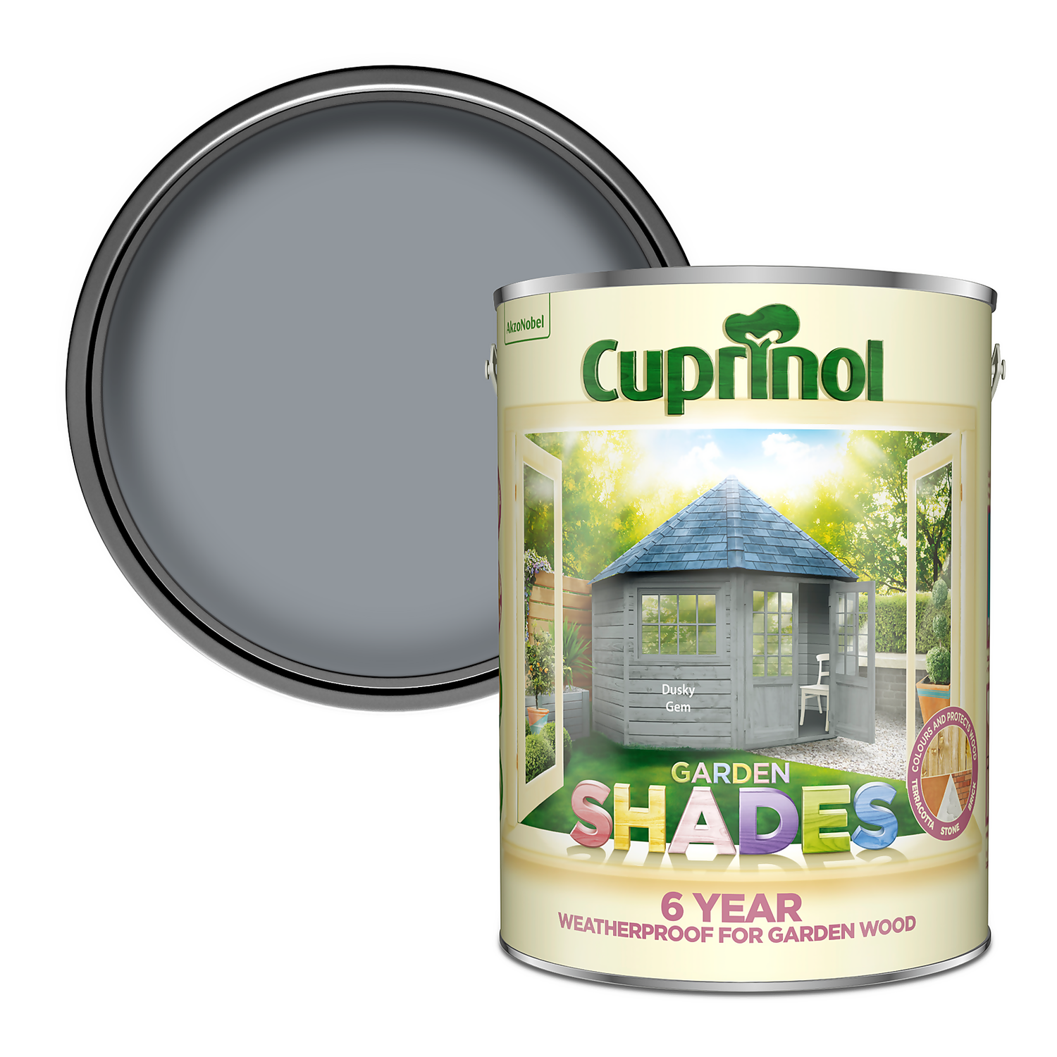 Cuprinol Garden Shades Dusky Gem - 5L 1 Cuprinol Garden Shades Dusky Gem - 5L