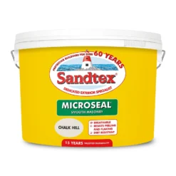 Sandtex® Ultra Smooth Masonry Paint Chalk Hill - 10L -Home Decor Shop 12841188 1074872086310135