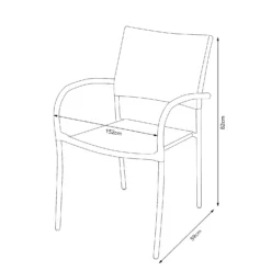 Bambrick 4 Seater Garden Dining Set -Home Decor Shop 12881495 5284948030818426