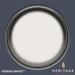 Dulux Heritage Matt Emulsion Paint Roman White - 2.5L -Home Decor Shop 12881985 1524843785413622
