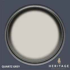 Dulux Heritage Matt Emulsion Paint Quartz Grey - 2.5L -Home Decor Shop 12881991 6754843781686851
