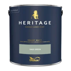 Dulux Heritage Matt Emulsion Paint Sage Green - 2.5L -Home Decor Shop 12882022 9394843785362523
