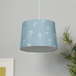 Country Living Annabelle Patterned Cotton Drum Lamp Shade - 25cm -Home Decor Shop 12882915 1135042036942964