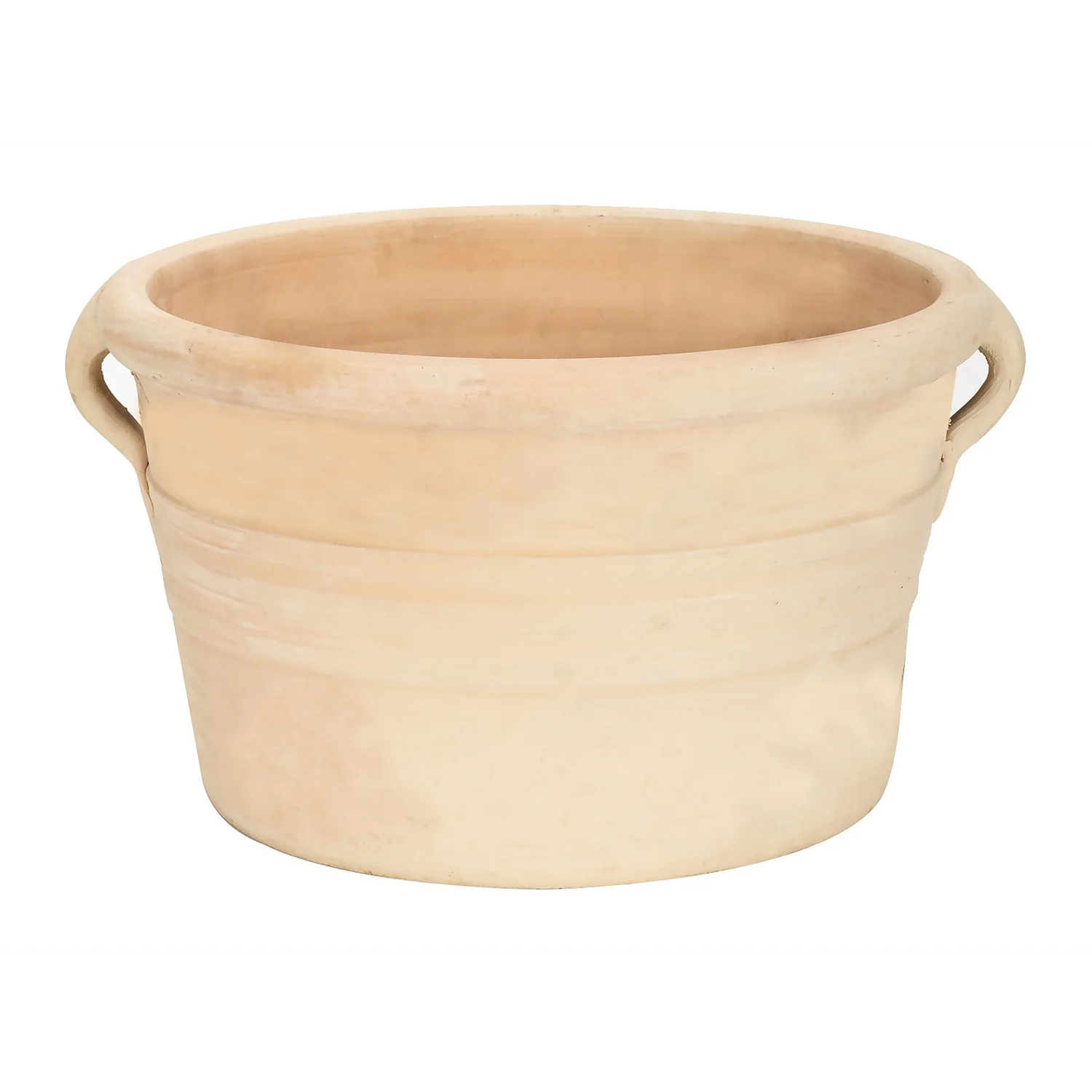Himalaya Terracotta Low Bowl - 36cm 1 Himalaya Terracotta Low Bowl - 36cm