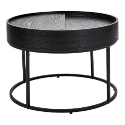 House Beautiful Halo Black Ash Coffee Table -Home Decor Shop 12886095 1734862227616328