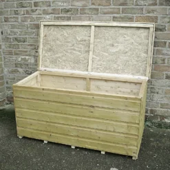 Shire Tongue & Groove Wooden Storage Box - 4x2ft -Home Decor Shop 12887189 8334851576604755