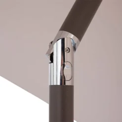 None 2.7m Crank & Tilt Parasol Natural - Dia. 38mm -Home Decor Shop 12888565 2044843674514035