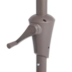 None 2.7m Crank & Tilt Parasol Natural - Dia. 38mm -Home Decor Shop 12888565 5874843674545775