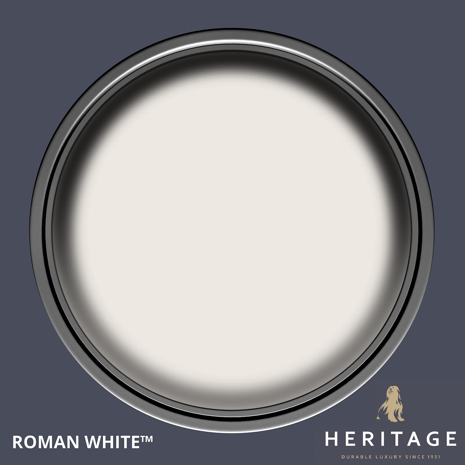 Dulux Heritage Eggshell Paint Roman White - 750ml 3 Dulux Heritage Eggshell Paint Roman White - 750ml - Image 3