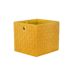 New Arrival 19 Clever Cube Quilted Velvet Insert - Yellow