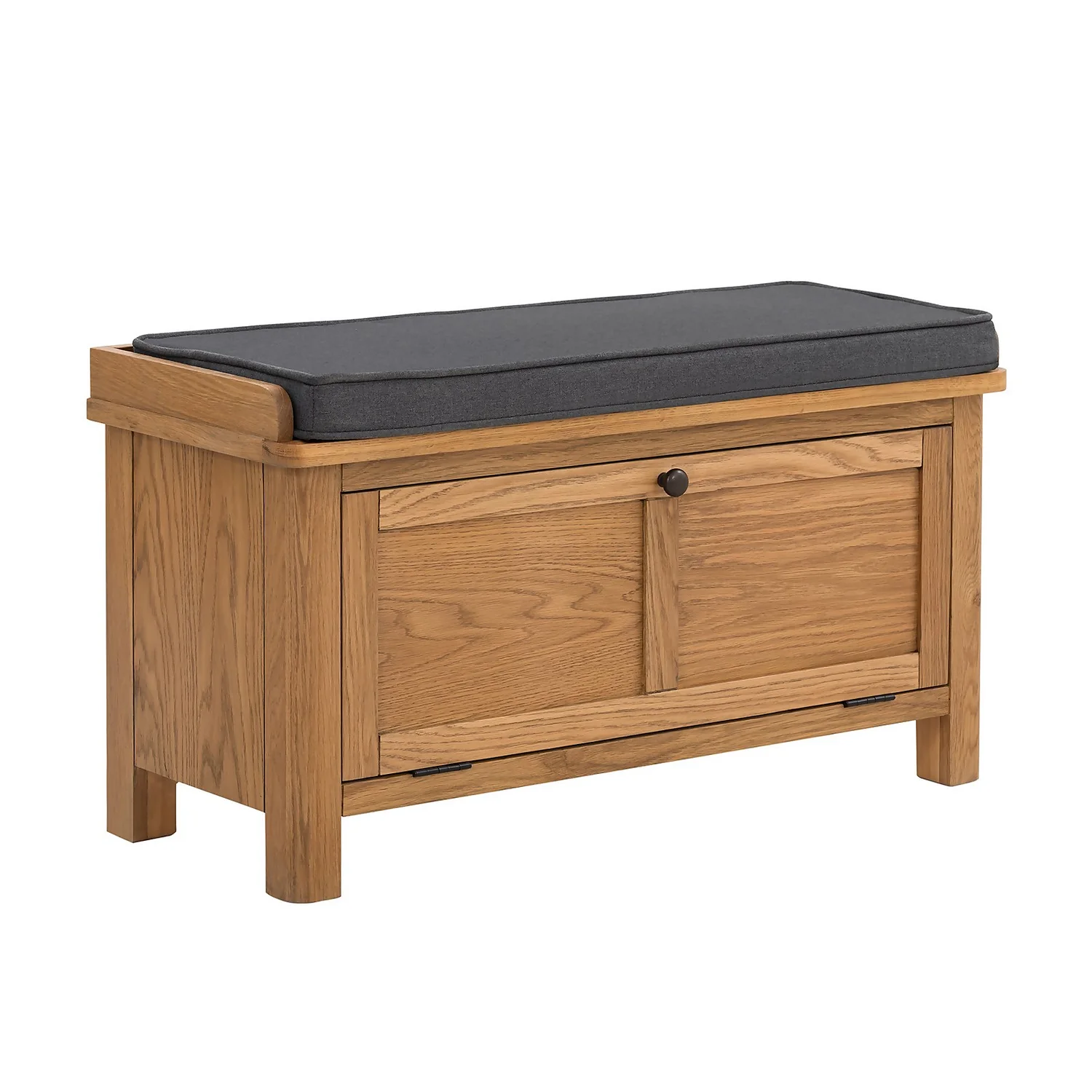 Norbury Hallway Bench - Oak 1 Norbury Hallway Bench - Oak