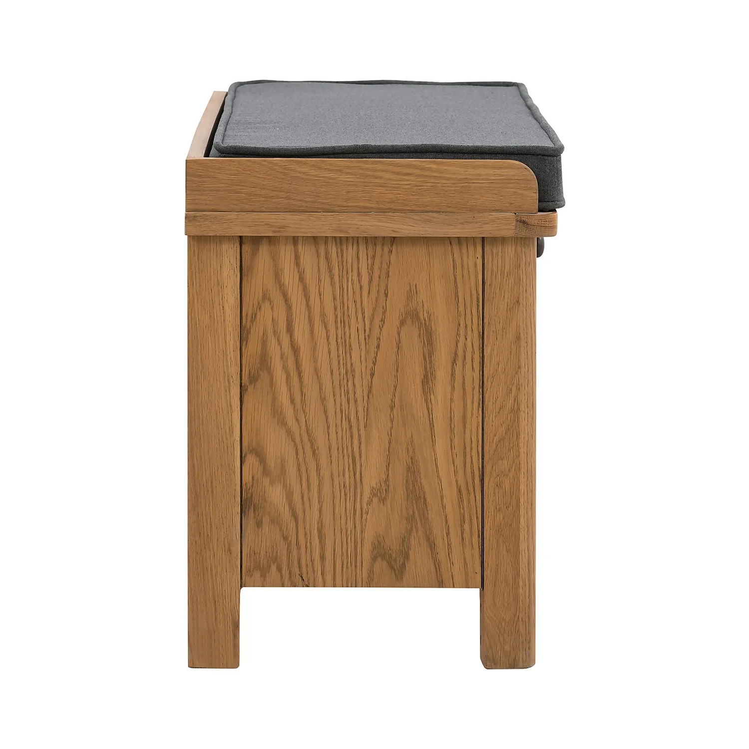 Norbury Hallway Bench - Oak 5 Norbury Hallway Bench - Oak - Image 5