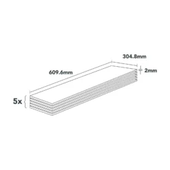 Plancs Black Slate Self-Adhesive Vinyl Floor Tile - 5pc Pack Covers 0.93sqm 9 Plancs Black Slate Self-Adhesive Vinyl Floor Tile - 5pc Pack Covers 0.93sqm -Home Decor Shop 12968595 1704946463309117