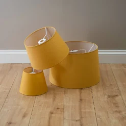 Clyde Ochre Taper Shade - 40cm -Home Decor Shop 13139379 1454920560069844