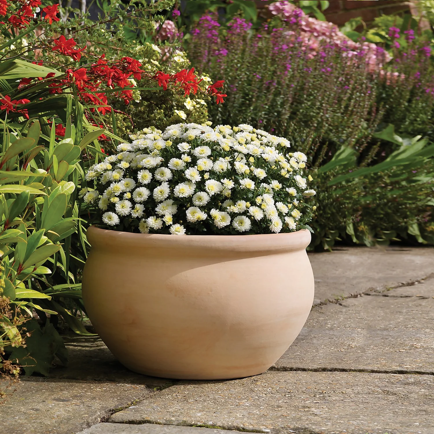 Regency Terracotta Bowl - 37cm 2 Regency Terracotta Bowl - 37cm - Image 2