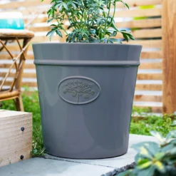 Country Living Heritage Denim Cone Pot - 41cm -Home Decor Shop 13188756 1614933183225509