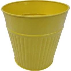 Ribbed Planter (3 Colour Mix) - 18cm 7 Ribbed Planter (3 Colour Mix) - 18cm -Home Decor Shop 13193953 1414933504325490