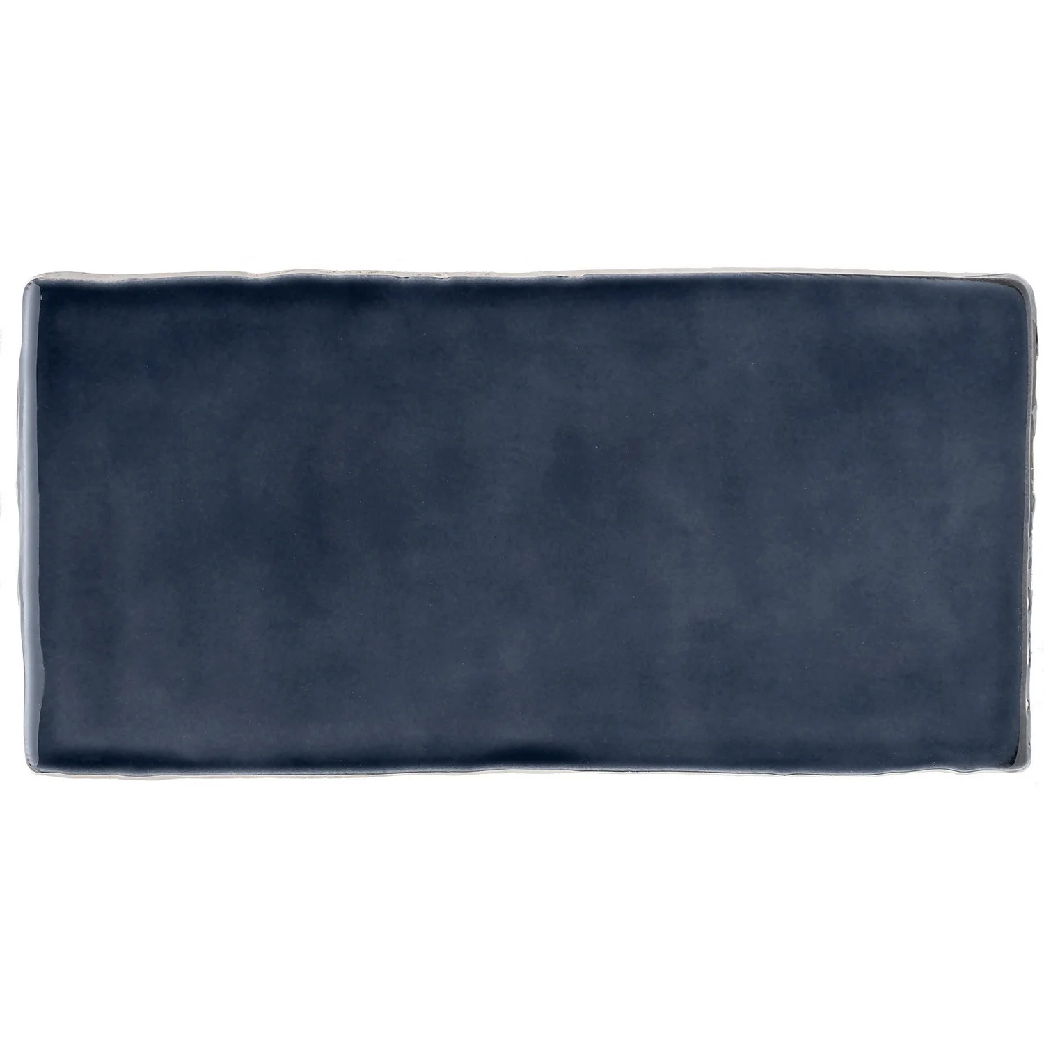 Country Living Artisan French Navy Ceramic Wall Tile 75 X 150mm - 0.5sqm Pack 2 Country Living Artisan French Navy Ceramic Wall Tile 75 X 150mm - 0.5sqm Pack - Image 2
