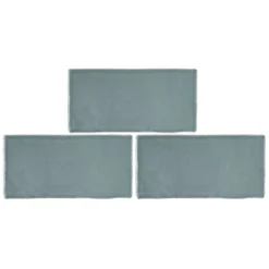 Country Living Artisan Stone Blue Ceramic Wall Tile 75 X 150mm - 0.5sqm Pack -Home Decor Shop 13220559 9534916419734669