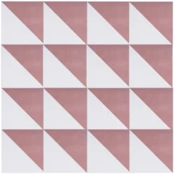 House Beautiful Cube Blush Porcelain Wall & Floor Tile 200 X 200mm - 0.52sqm Pack -Home Decor Shop 13220593 1404915382670840