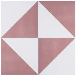 House Beautiful Cube Blush Porcelain Wall & Floor Tile 200 X 200mm - 0.52sqm Pack -Home Decor Shop 13220593 1614915382833995