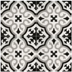 Fiore Classic Grey Porcelain Wall & Floor Tile 200 X 200mm - 0.52sqm Pack 8 Fiore Classic Grey Porcelain Wall & Floor Tile 200 X 200mm - 0.52sqm Pack -Home Decor Shop 13220599 1024916347947873