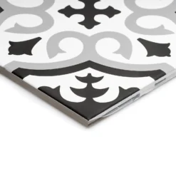 Fiore Classic Grey Porcelain Wall & Floor Tile 200 X 200mm - 0.52sqm Pack 9 Fiore Classic Grey Porcelain Wall & Floor Tile 200 X 200mm - 0.52sqm Pack -Home Decor Shop 13220599 1794916347973772