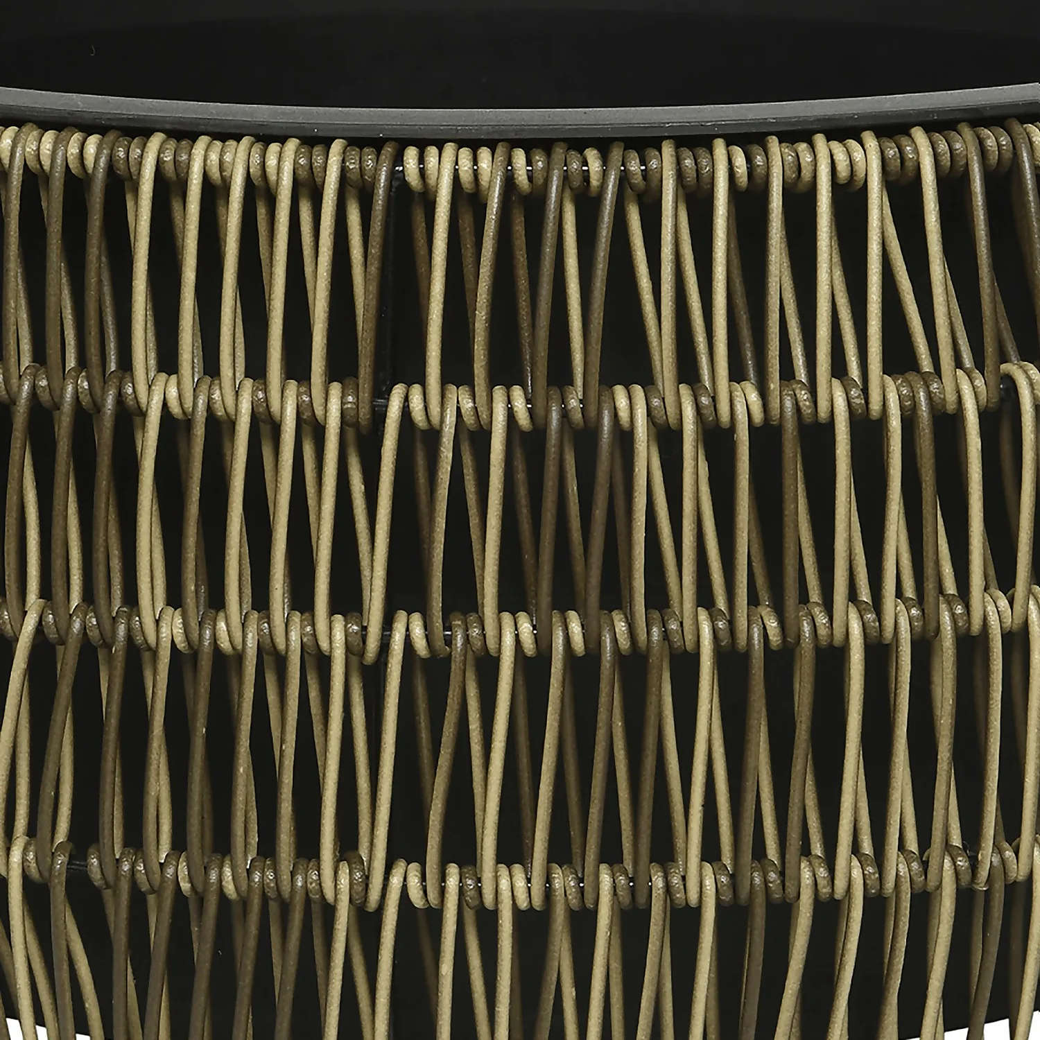 Kate Round Rattan Planter With Legs - Large 2 Kate Round Rattan Planter With Legs - Large - Image 2