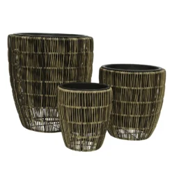 Kate Round Rattan Planter - Large -Home Decor Shop 13222500 1094934511049830