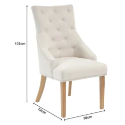 Annabelle Dining Chairs - Set Of 2 - Natural -Home Decor Shop 13223759 7874926483748242