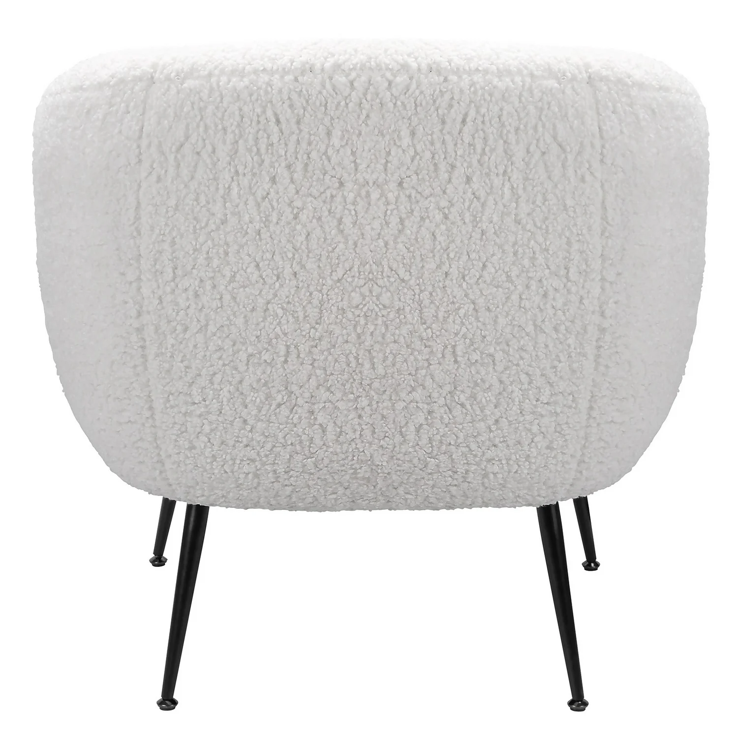 Tori Boucle Tub Chair - White 4 Tori Boucle Tub Chair - White - Image 4