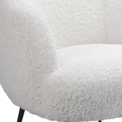 Tori Boucle Tub Chair - White 12 Tori Boucle Tub Chair - White -Home Decor Shop 13224150 2014919264590698