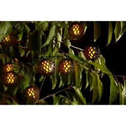 10 Solar Flame String Lights -Home Decor Shop 13277432 8114944632637867