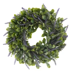 Home Decor Shop 44 Artificial Lavender Whirl Wreath
