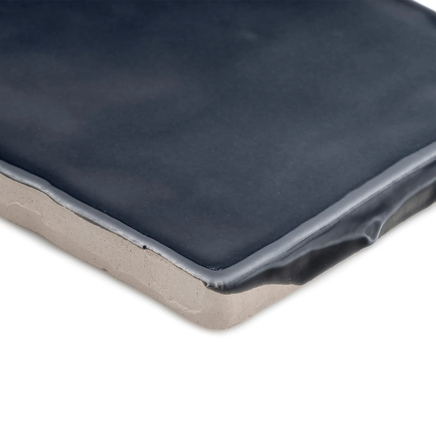 Country Living Artisan French Navy Ceramic Wall Tile 75 X 300mm - 0.5sqm Pack 4 Country Living Artisan French Navy Ceramic Wall Tile 75 X 300mm - 0.5sqm Pack - Image 4