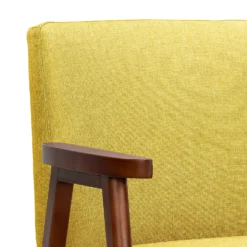 Alex Mid Century Armchair - Ochre -Home Decor Shop 13514419 9334963831694997