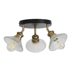 Edale 3 Light Flush Spotlight Plate -Home Decor Shop 13529615 1414945396116924