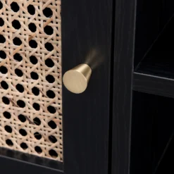 Kubu Rattan TV Stand - Black -Home Decor Shop 13633729 3334974679872804