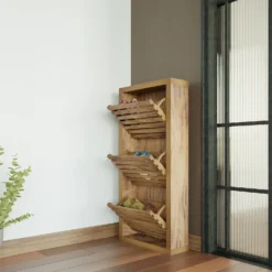 Erik Slatted Shoe Storage Unit -Home Decor Shop 13642845 1764967648417070