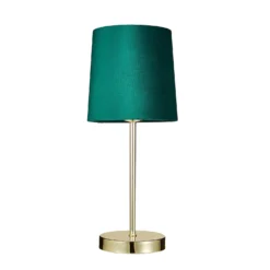 Paris Velvet Table Lamp - Emerald -Home Decor Shop 13751361 2044969499182155